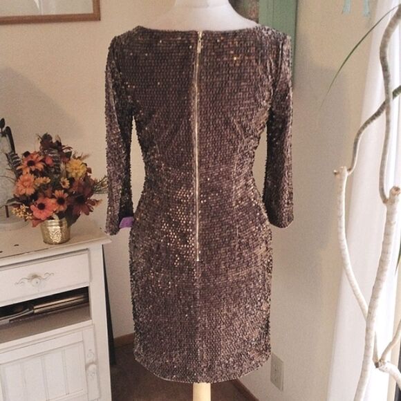 Eliza J Sparkly Sequined Dress - Picture 8 of 15